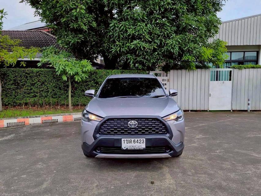 Toyota Corolla Cross 1.8 Sport ปี 2020 ไมล์ 95,365 km. เครื่อง เบนซิน เกียร์ Auto สีเทา