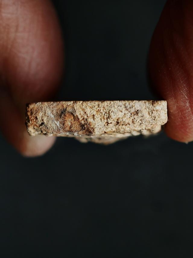 พระสมเด็จบางขุนพรหม พิมพ์ยืนประทานพร กรุเจดีย์เล็ก วัดใหม่อมตรส....เก่าๆ รูปที่ 12