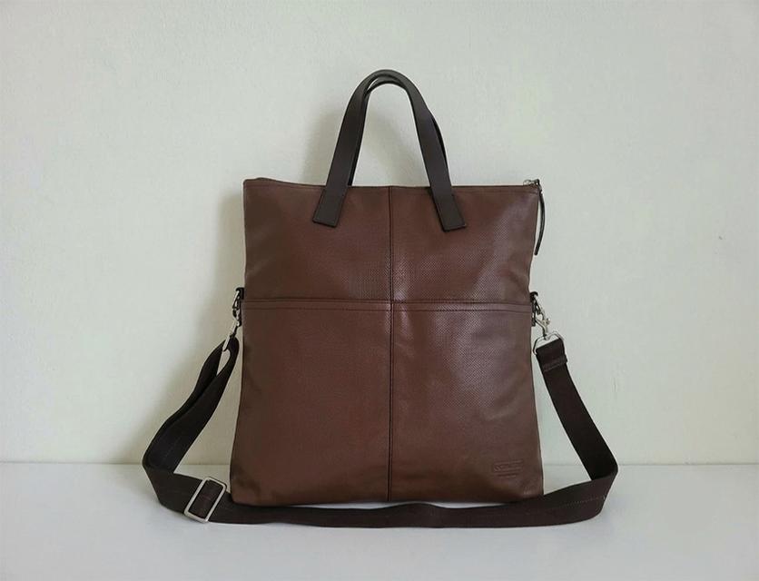 กระเป๋า ฺCoach tote สีน้ำตาล สวยๆ