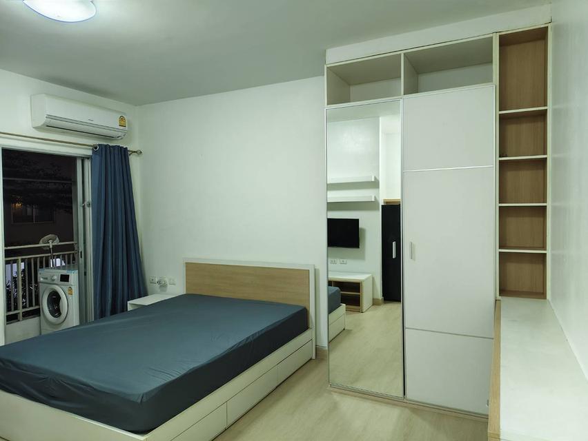  ให้เช่าคอนโด My Condo ชั้น 2 วิวสวน ห้องมุม!! ห้อง Studio ขนาด 26 ตร.ม. ซ.ลาดพร้าว 27 ใกล้ MRT ลาดพร้าว & BTS ห้าแยกลาดพร้าว 6