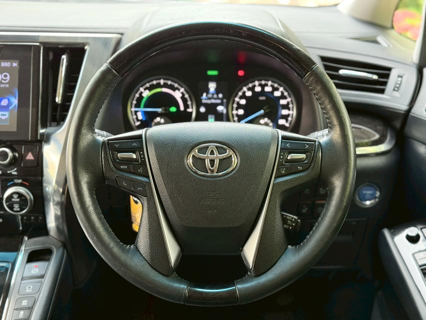รหัสรถ PJP2667 2016 TOYOTA ALPHARD 2.5 HYBRID SR C E-FOUR 8