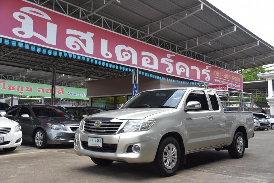 2012 TOYOTA VIGO SMART CAB 2.7 CNG *ฟรีดาวน์ แถมประกันภัย อนุมัติเร็ว ผ่านง่าย 1