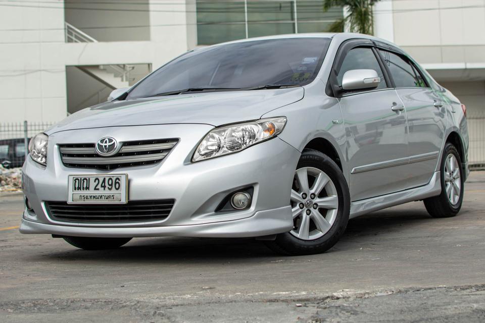 รถบ้านแท้ๆ ปี 2008 Toyota Altis 1.6E AT สีเทา บริการส่งรถทั่วประเทศ 1