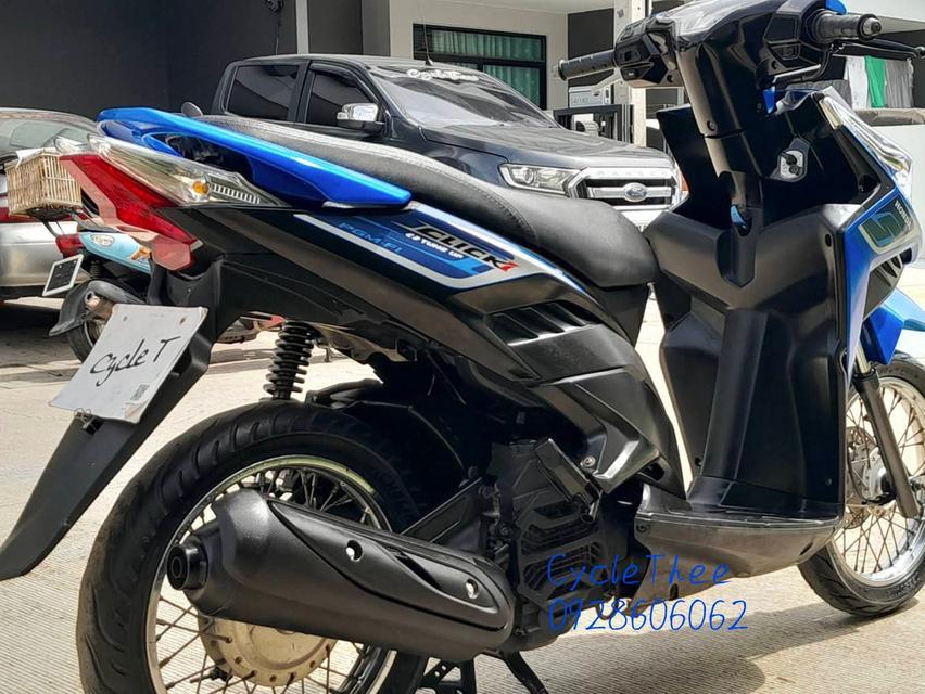 Honda Click 110i ปี2010 สีน้ำเงิน-ดำ 9