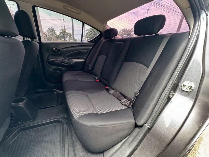 Nissan Almera 1.2E ปี2016 AT สีเทา รูปที่ 9