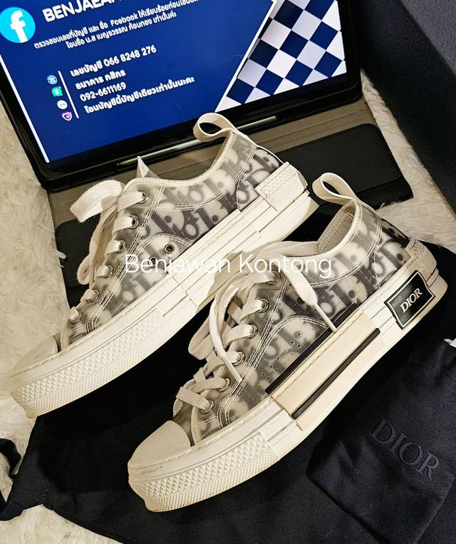 Dior B23 sneaker Size 37(23.5) Condition Used like very very new รูปที่ 4