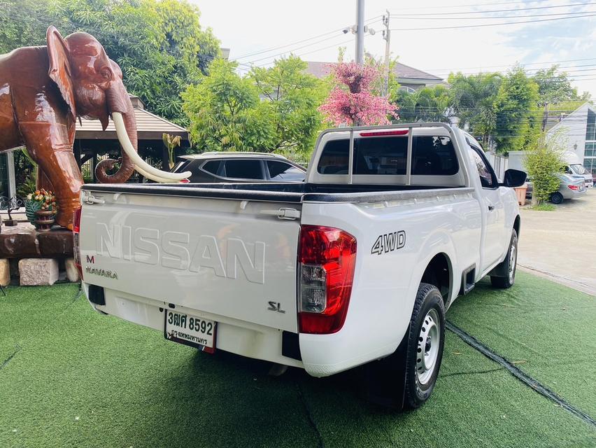 NISSAN NAVARA SINGLECAB ตัว SL 4x4 เครื่อง2.5cc. เกียร์ธรรมดา ปี 2023 #รถมือเดียวป้ายเเดงไมล์แท้100% วิ่งน้อยมากๆคะวิ่งมาแค่15,xxxกว่ากิโลคะ 4