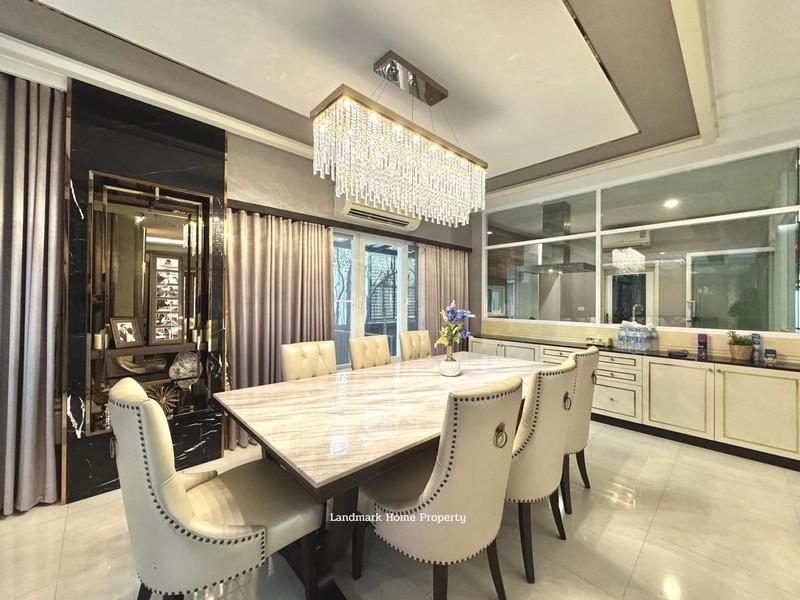 LM26-00014 ขายบ้านเดี่ยว 2 ชั้น ลัดดารมย์อิลิแกรน พระราม 5 เนื้อที่กว้างถึง 140 ตรว 4นอน 5น้ำ เดินทางสะดวก ติดวงเวียนพระ 6