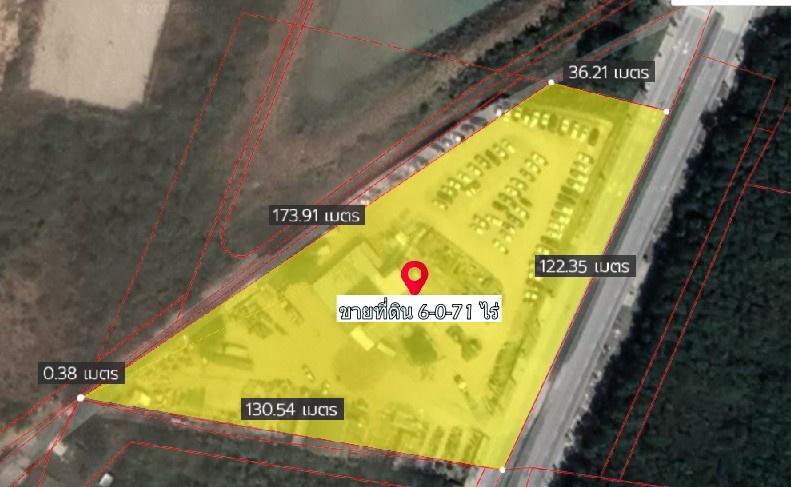 ขายที่ดินผังสีม่วง 6-0-71.4 ไร่ WHA ตะวันออก มาบตาพุด ระยอง ติดถนน 4 เลน ไฟฟ้า 3 เฟสผ่านหน้าแปลง 18