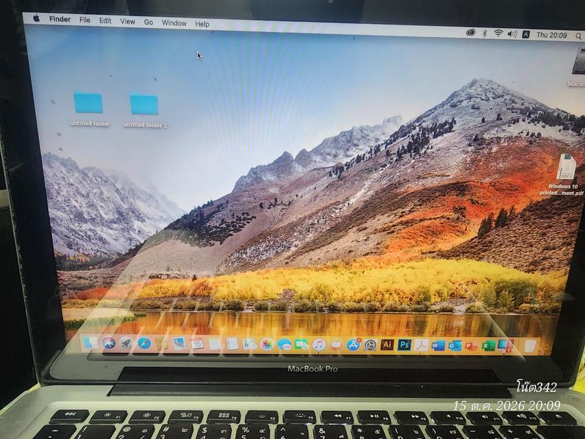 MacBook Pro (13-inch, Mid 2012) เครื่องผ่านการอัปเกรดใส่ SSD 128 GB รูปที่ 4