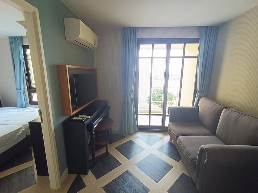 ขายขาดทุน Espana Condo Resort Pattaya 35 ตรม 1นอน ชั้น5 ตึกG (ฝั่งไพรเวท) วิวสวนน้ำ ตกแต่งครบ 1