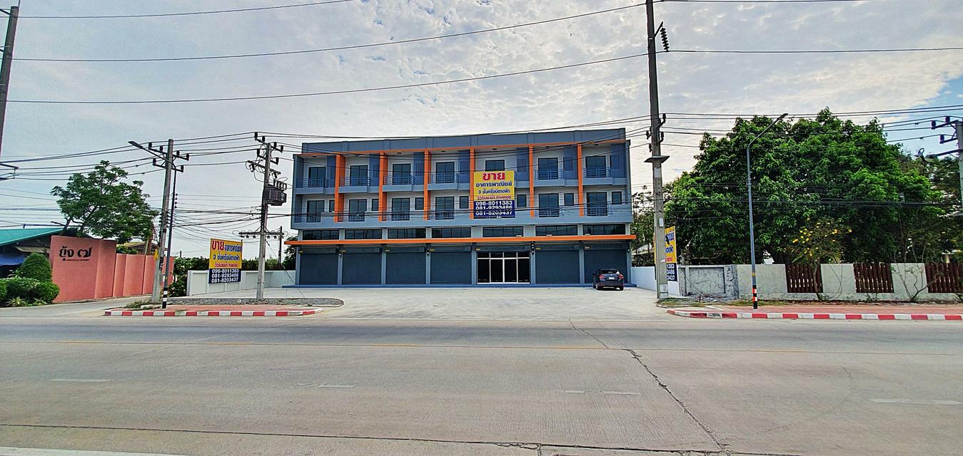 อาคารพาณิชย์ ปทุมสายใน วิวริมแม่น้ำ ทำเลทอง 1