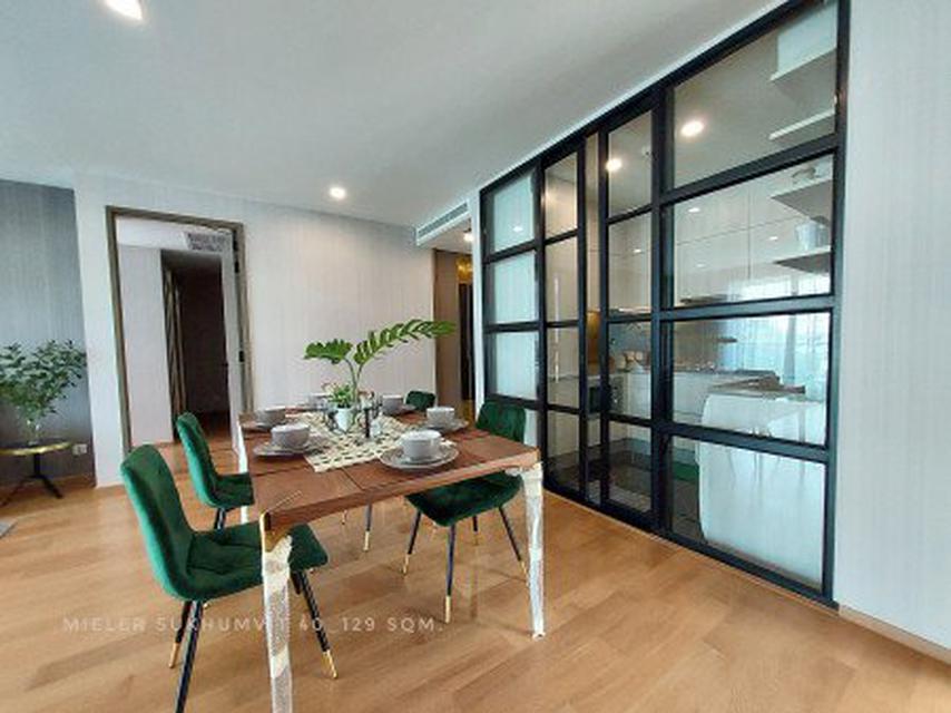 ขาย คอนโด 3 bedrooms fully furnished Mieler Sukhumvit40 Luxury Condominium 129 ตรม. ready to move in near BTS Ekamai and 5