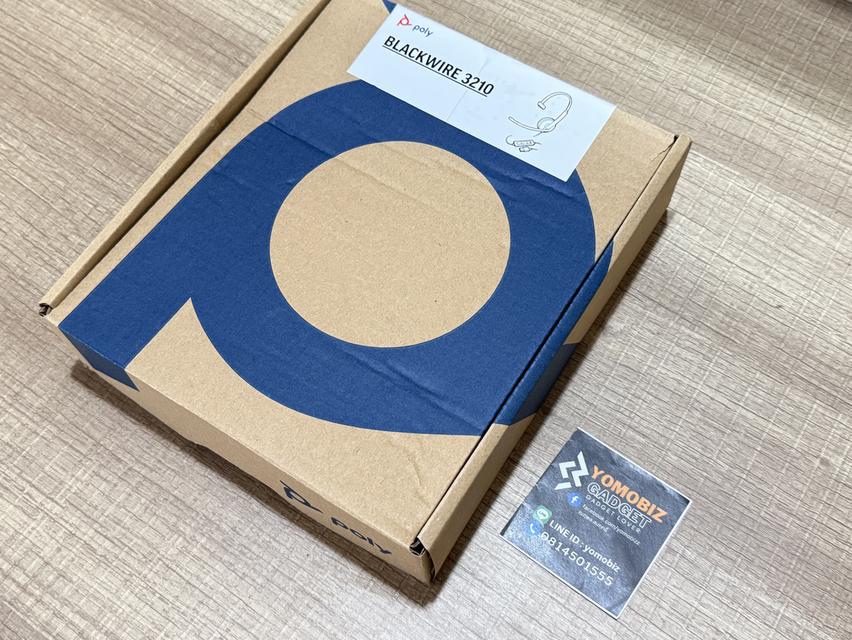 POLY BLACKWIRE C3210 USB-C MONO USB HEADSET- หูฟังครอบหัวพร้อมไมโครโฟนแบบ Mono รองรับ USB-C