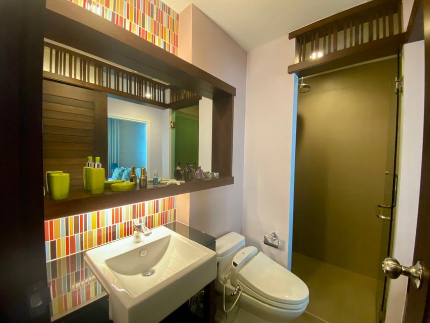 ขายคอนโดขนาด 1 ห้องนอน ตกแต่งพร้อมเข้าอยู่ ในโครงการ The Unique Condo @ Ruamchok 6