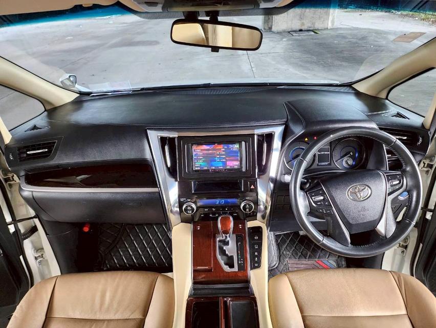 ขายรถ Toyota Vellfire 2.5 HEV E-Four ปี 2015 สีขาว เกียร์ออโต้ 15