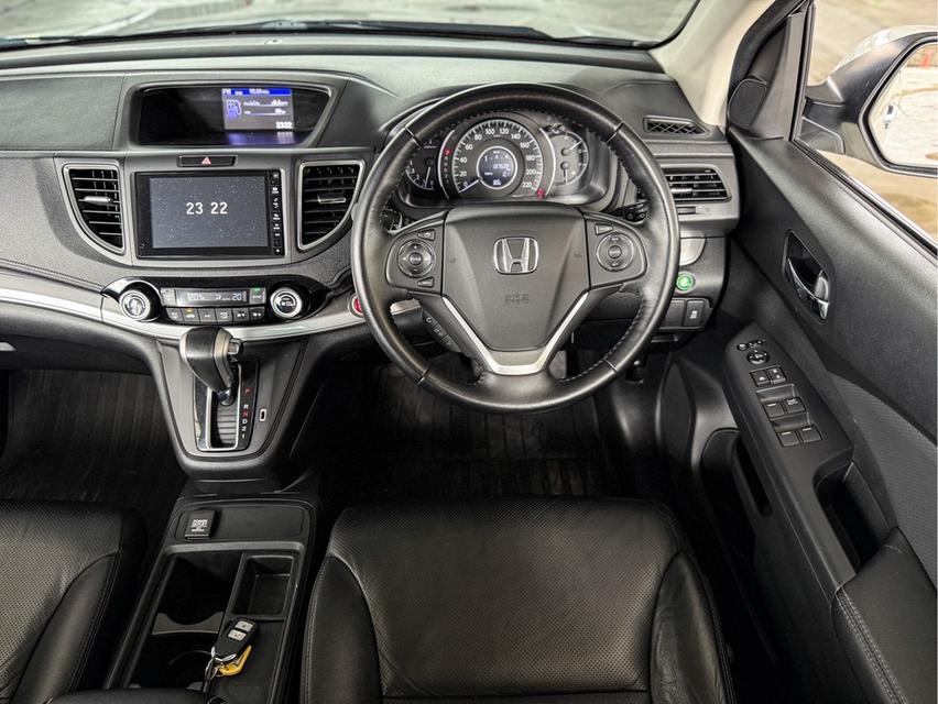 รหัสรถ WRT2055 2014 จด 2015 HONDA CRV, 2.0 E 4WD i-VTEC โฉม ปี12-17 สีขาวตัว ไมเนอร์เชน 10