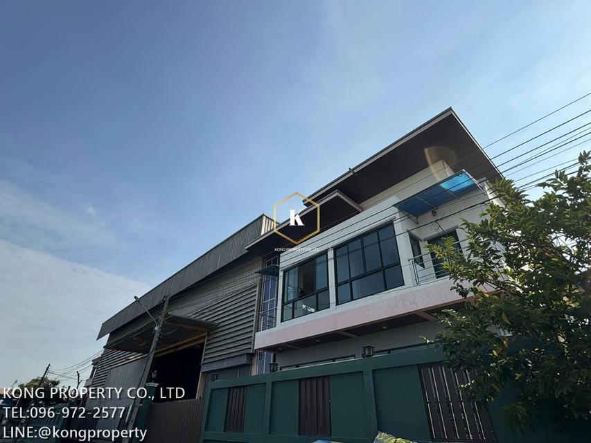 ให้เช่าโกดัง พื้นที่สีชมพู เอกชัย พระราม2 บางน้ำจืด สมุทรสาคร พื้นที่ 1,000 ตรม 1