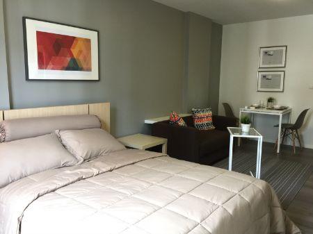 ให้เช่า DCONDO CAMPUS RESORT บางนา 30 ตรม แต่งโดยสถาปนิกผู้ชำนาญงาน