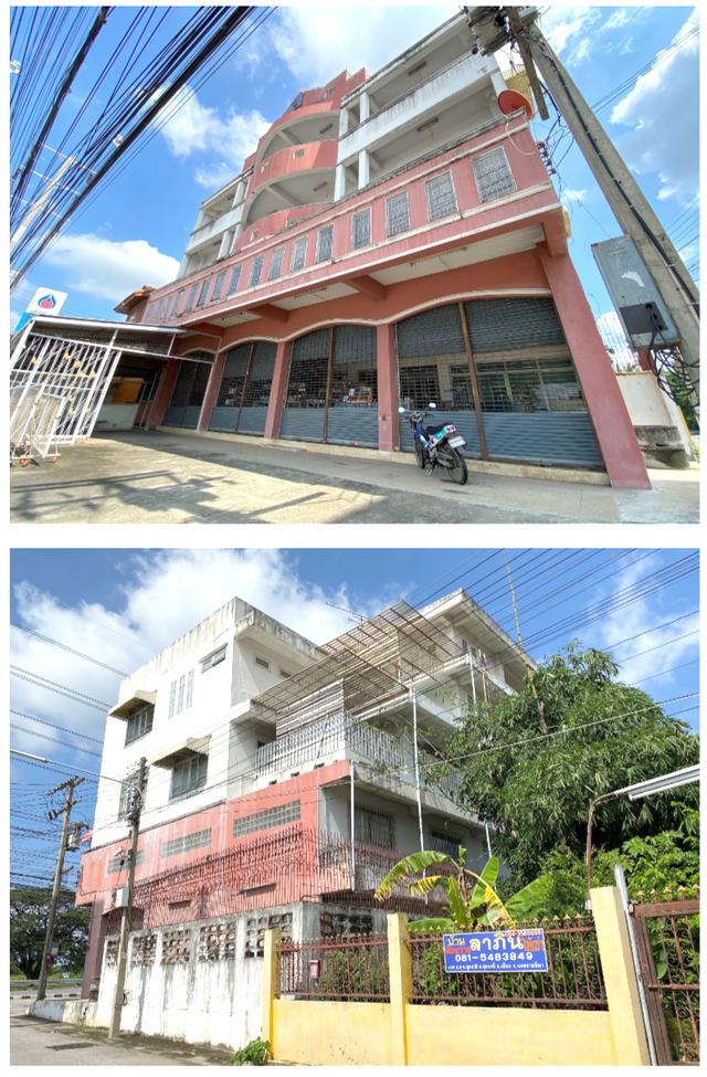 ขายอาคารพาณิชย์ 4ห้อง 3ชั้นครึ่ง 100ตรว.ติดถนนมิตรภาพ ทำเลดี ใกล้ตลาดเทิดไทตาลคู่ ใกล้ร้านของฝากเจ้าสัว 3