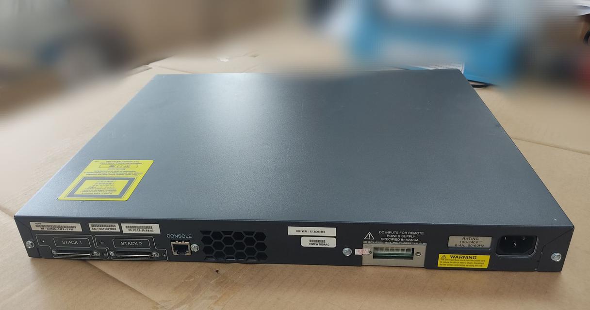 Cisco WS-C3750G-24PS-E มือสอง ทดสอบแล้ว ประกัน 1 ปี จากผู้ขาย 2