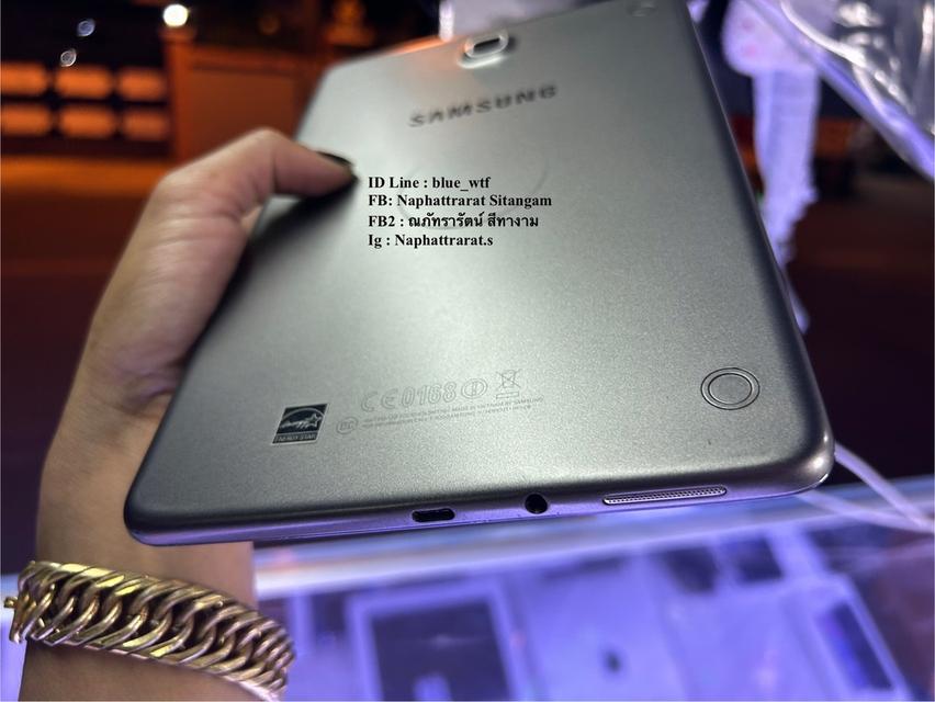 Samsung Tab A 8.0  จอ8นิ้ว 4G ใส่ซิมโทรได้ โหลดแอพได้ ใช้งานปกติ สภาพสวย 8