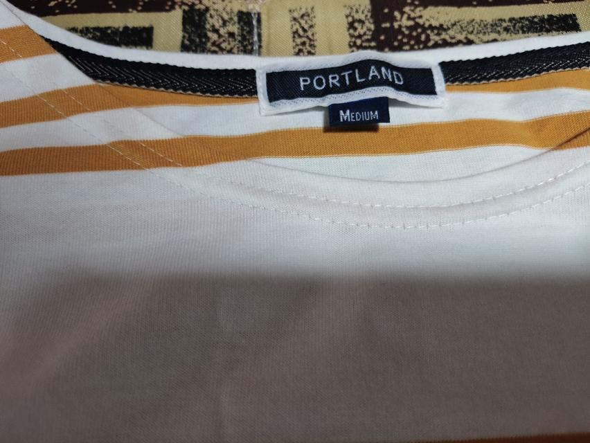 เสื้อยืดยี่ห้อ PORTLAND เนื้อผ้านุ่ม