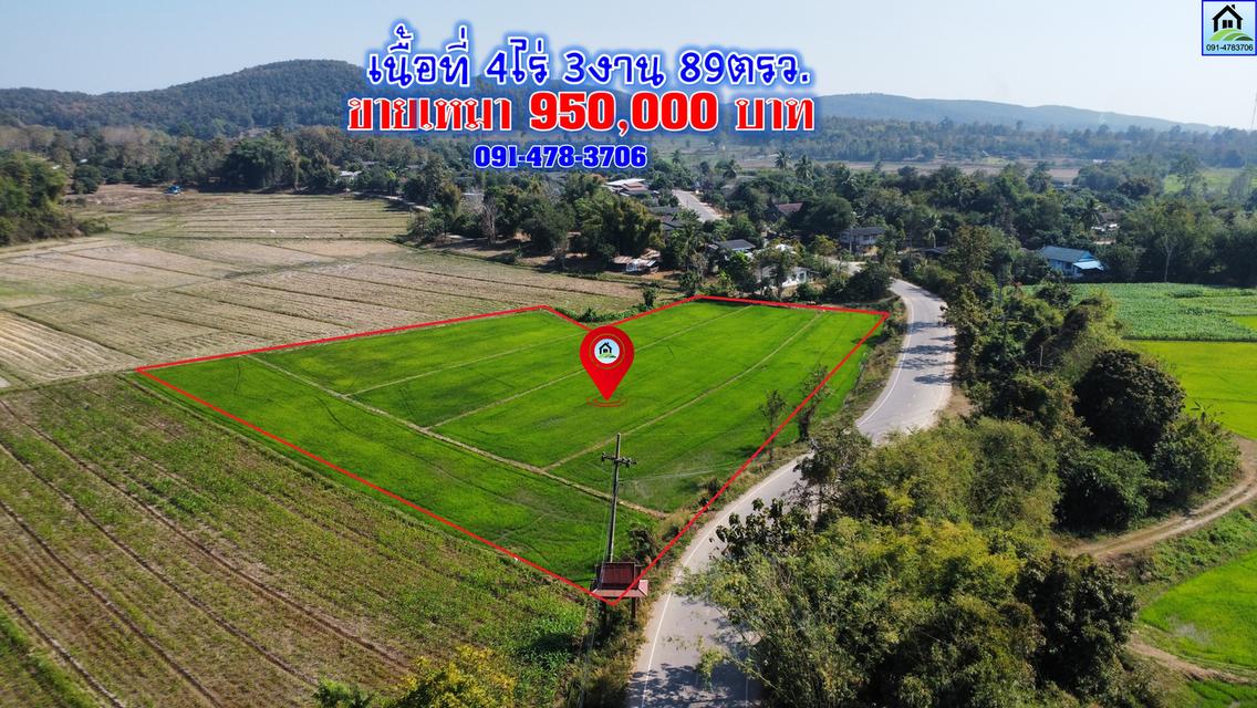 pcr2442 ขายที่ดินวิวสวยเป็นโฉนดครุฑแดง อ.พาน จ.เชียงราย