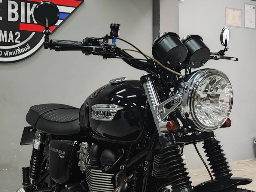 Triumph T100 Black ปี2016 แต่งจัดทรงพร้อมหล่อ 3