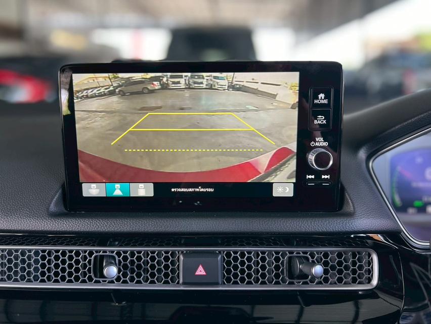 ปี 2022 HONDA CIVIC, 2.0 e:HEV RSโฉม FE ปี21-ปัจจุบัน สีแดง เกียร์ออโต้ เบนซิน/ไฟฟ้ามือเดียวป้ายแด 15