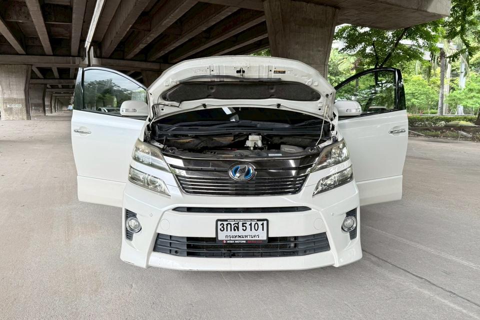 Toyota Vellfire 2.4 Hybrid  E Four AT ปี 2014 9