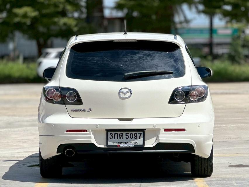 รหัสรถ PAT5097 Mazda 3 1.6 V Hatchback สีขาว ปี 2010