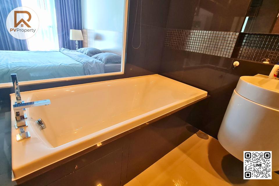 📍ให้เช่าคอนโด📍รึทึ่ม สาธร Rhythm Sathorn 1BR ใกล้ BTS สะพานตากสิน วิวแม่น้ำ ไม่บล็อควิว 10