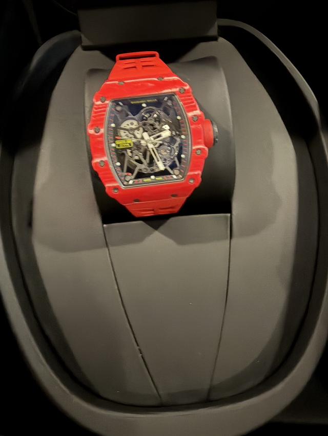 Sale Richard Mille 35-02 RED NTPT 2019 สภาพ 99% รุ่นยอดนิยม สีแดงหายาก เจ้าของขายเอง รูปที่ 6