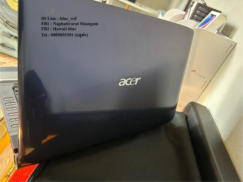 โน้ตบุ๊ก Acer Aspire 4736G  จอ14นิ้ว window10 ใช้งานปกติ แบตเก็บไฟ มีแอปเตอร์ กระเป๋า และลำโพงคู่แถมให้ 3