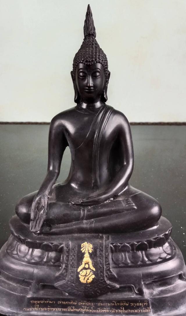 74.พระบูชา ภ.ป.ร ปี 2508(ย้อนยุค)  หน้าตัก 5 นิ้ว รูปที่ 2