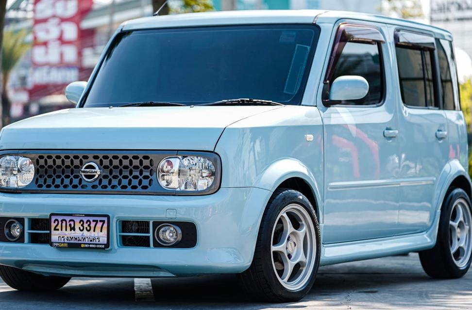 Nissan Cube ปี 2011 สีฟ้าน่ารักมาก