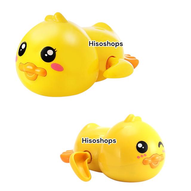 น้องเป็ดว่ายน้ำไขลาน Swimming Duck เป็ดไขลานของเล่นเด็กตอนอาบน้ำ เสริมพัฒนาการ 4