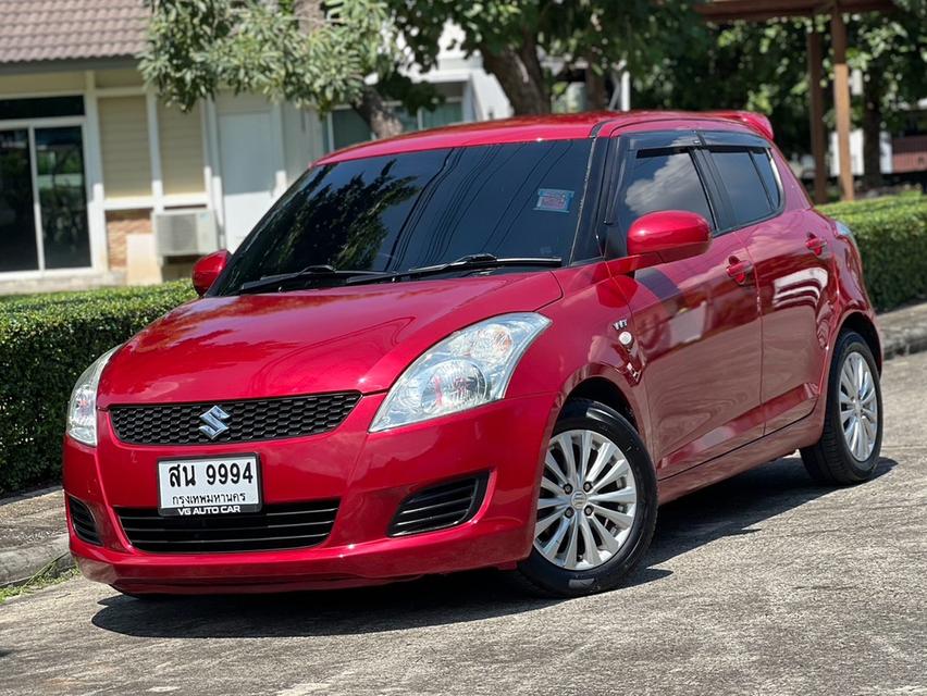 Suzuki Swift GL 1.25L CVT ปี2017 สีแดง ออโต้ เบนซิน ไมล์ 88,xxx Km.