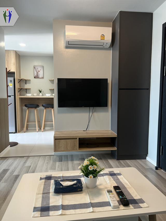 ให้เช่าเดอะวิน คอนโด เขาตาโล • ขนาด 38 ตร.ม, 1ห้องนอน, 1ห้องน้ำ • Smart TV , แอร์, ตู้เย็น • บิ๊วอินเตาไฟฟ้า เคาเตอร์บาร์ • เฟอร์นิเจอร์ครบชุด • 3