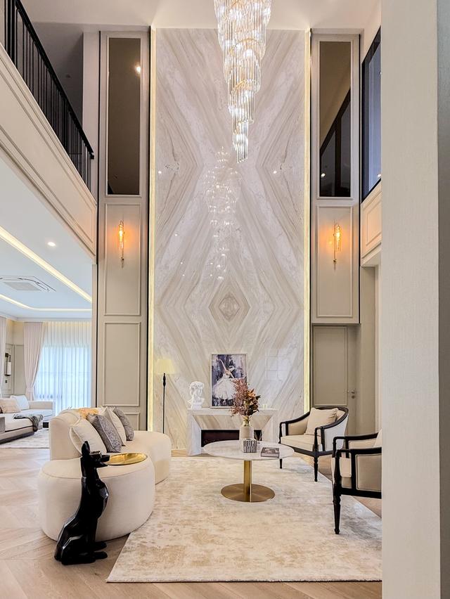 ขาย / ให้เช่า บ้านหรูสไตล์คฤหาสน์ นาราสิริ กรุงเทพกรีฑา บ้านเดี่ยว 2 ชั้น Ultra Luxury Collection จากแสนสิริ ที่ดิน 152 ตรว. พื้นที่ใช้สอย 495 ตรม. 4