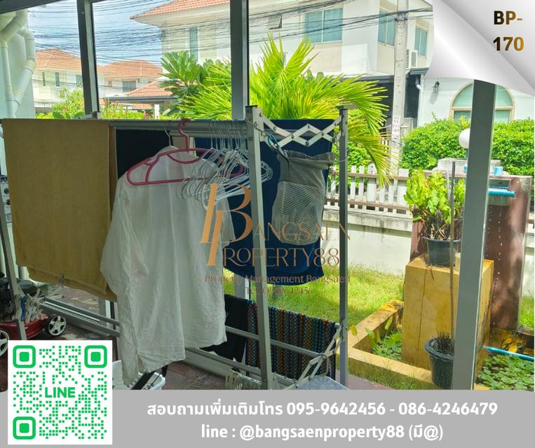 ขายบ้านเดี่ยวหลังมุม 64 ตร.วา   มบ. สายลมชมวิว บางแสน ชลบุรี 13