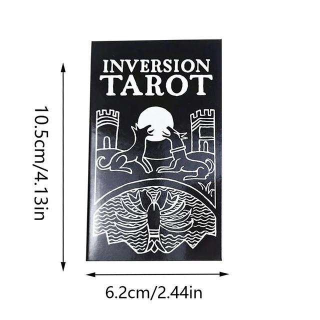 ðŪInversion Tarot Card Ancient Marseille Tarot Tradition Board Card for Divination & Spiritual Games