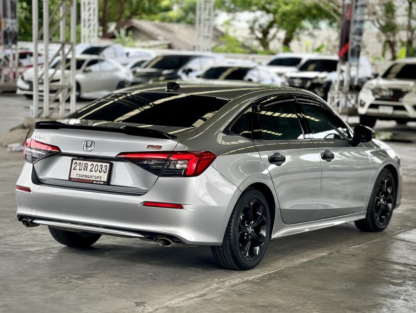 2021 HONDA CIVIC 1.5 TURBO RS สีเทา ไมล์ 99438 (กม.)