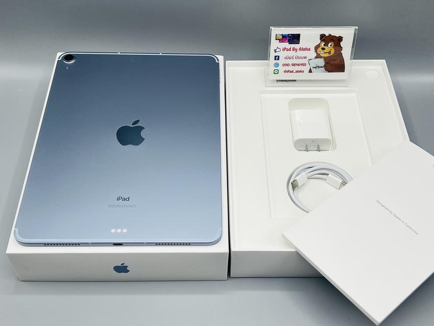 iPadAir4 64gb Cellular เครื่องสวย มีครบกล่อง นัดรับได้ครับ 8