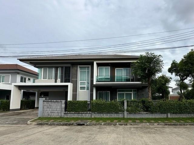 PB5595 ให้เช่าบ้านเดี่ยว หมู่บ้าน วรารมย์ พรีเมี่ยม วัชรพล จตุโชติ หลังมุม บ้านเฟสใหม่ปี61 ทำเลติดสวน