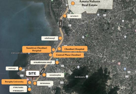 ขายที่ดินบริเวณ บางแสน 2