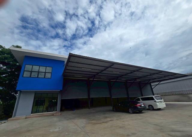 ให้เช่าโกดังพร้อมออฟฟิศ พื้นที่โกดัง 550 ตรม พร้อมลานจอดรถได้หลายคัน อำเภอบางเลน นครปฐม 2
