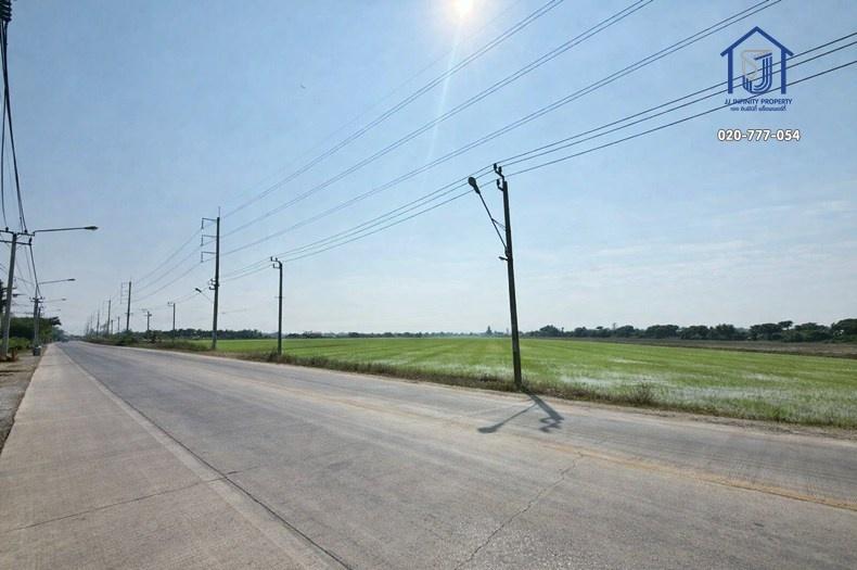 ขายที่ดินแปลงใหญ่ 26 ไร่  221 ตารางวา ถนนทางหลวงชนบท นบ.5027  ทวีวัฒนา–ไทรน้อย นนทบุรี 2