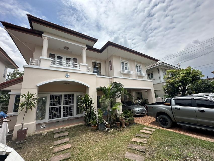 บ้านหลังใหญ่พื้นที่เยอะ ใกล้ทางด่วนจตุโชติ ขายบ้านเดี่ยว 2 ชั้นเนื้อที่ 83 ตรว.หมู่บ้านเดอะสวีทการ์เด้นวิลล์2 4ห้องนอน 4ห้องน้ำ เขตคลองสามวา กรุงเทพ 2